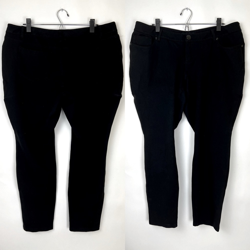 TORRID pants black with stretch 18R